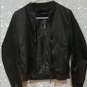 Olive Green Bomber Jacket